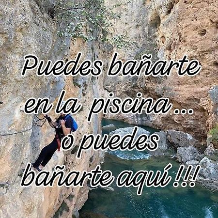 Aventura & Relax Cabanas Pena La Higuera Villalba de la Sierra Dış mekan fotoğraf