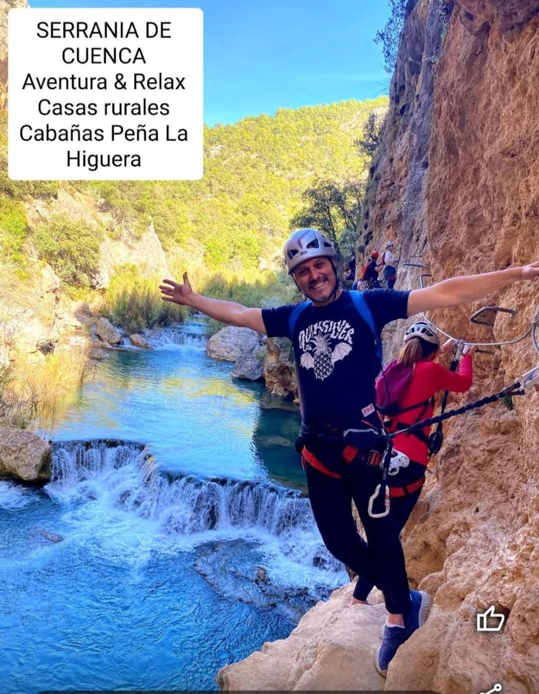 Aventura & Relax Cabanas Pena La Higuera Villalba de la Sierra Dış mekan fotoğraf