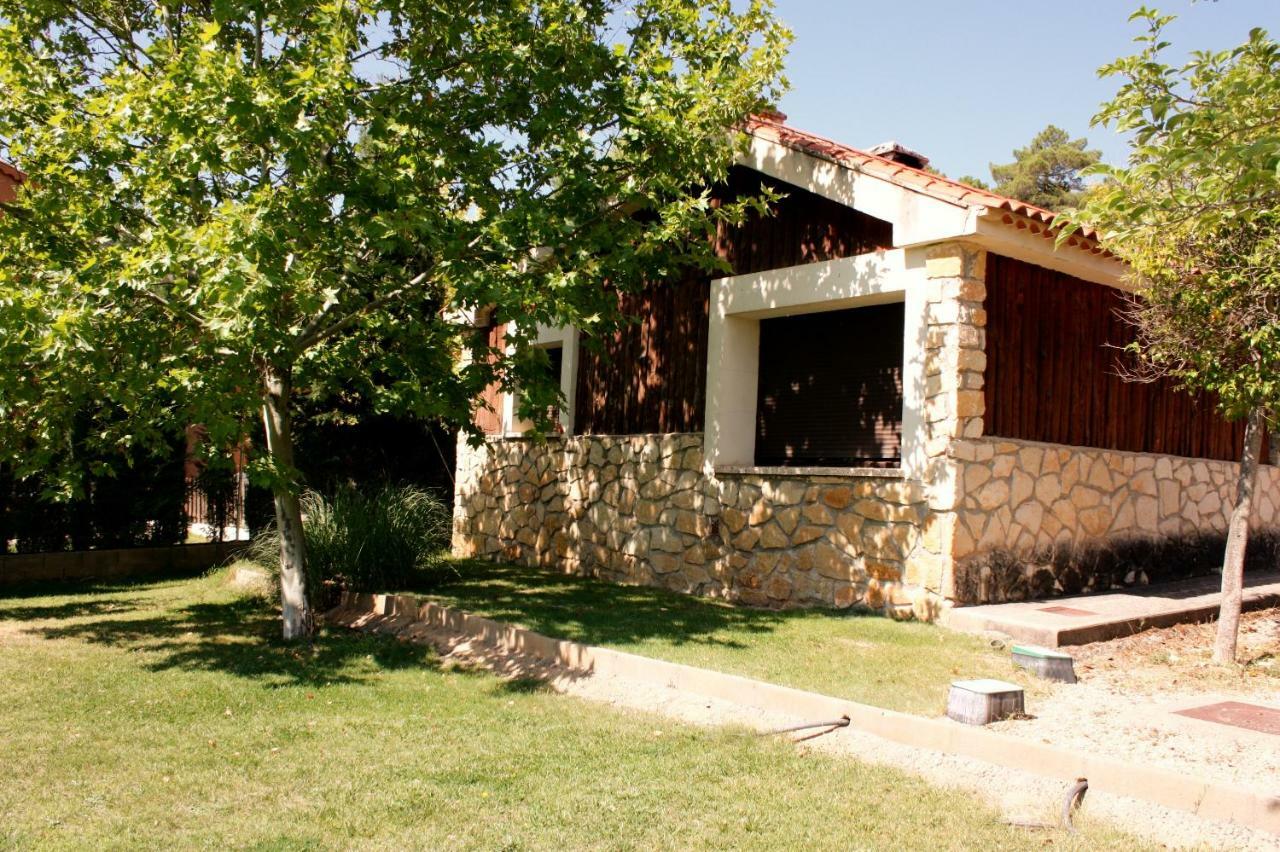 Aventura & Relax Cabanas Pena La Higuera Villalba de la Sierra Dış mekan fotoğraf